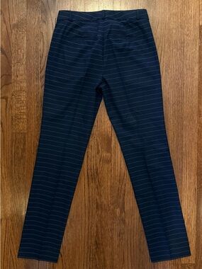 Banana Republic Navy Pinstripe Slim Dress Pants